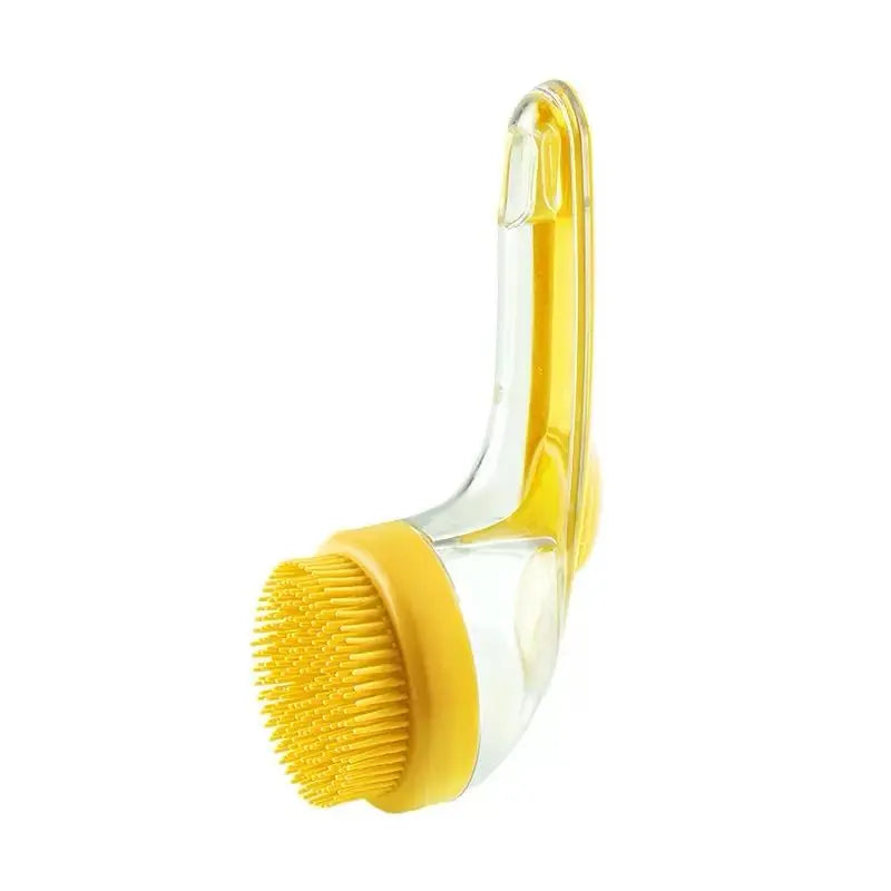 2026 New 2-in-1 Pet Bath & Grooming Brush with Soap Dispenser, Deshedding & Massage Brush for Dogs & Cats